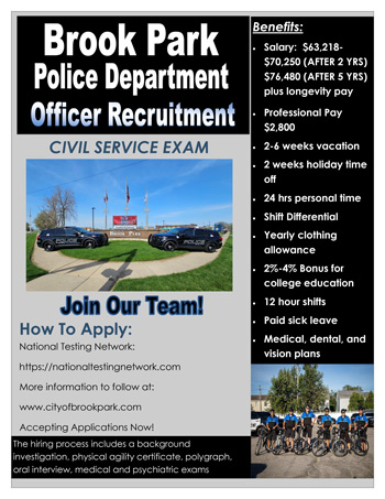 Police Department | Brook Park, Ohio